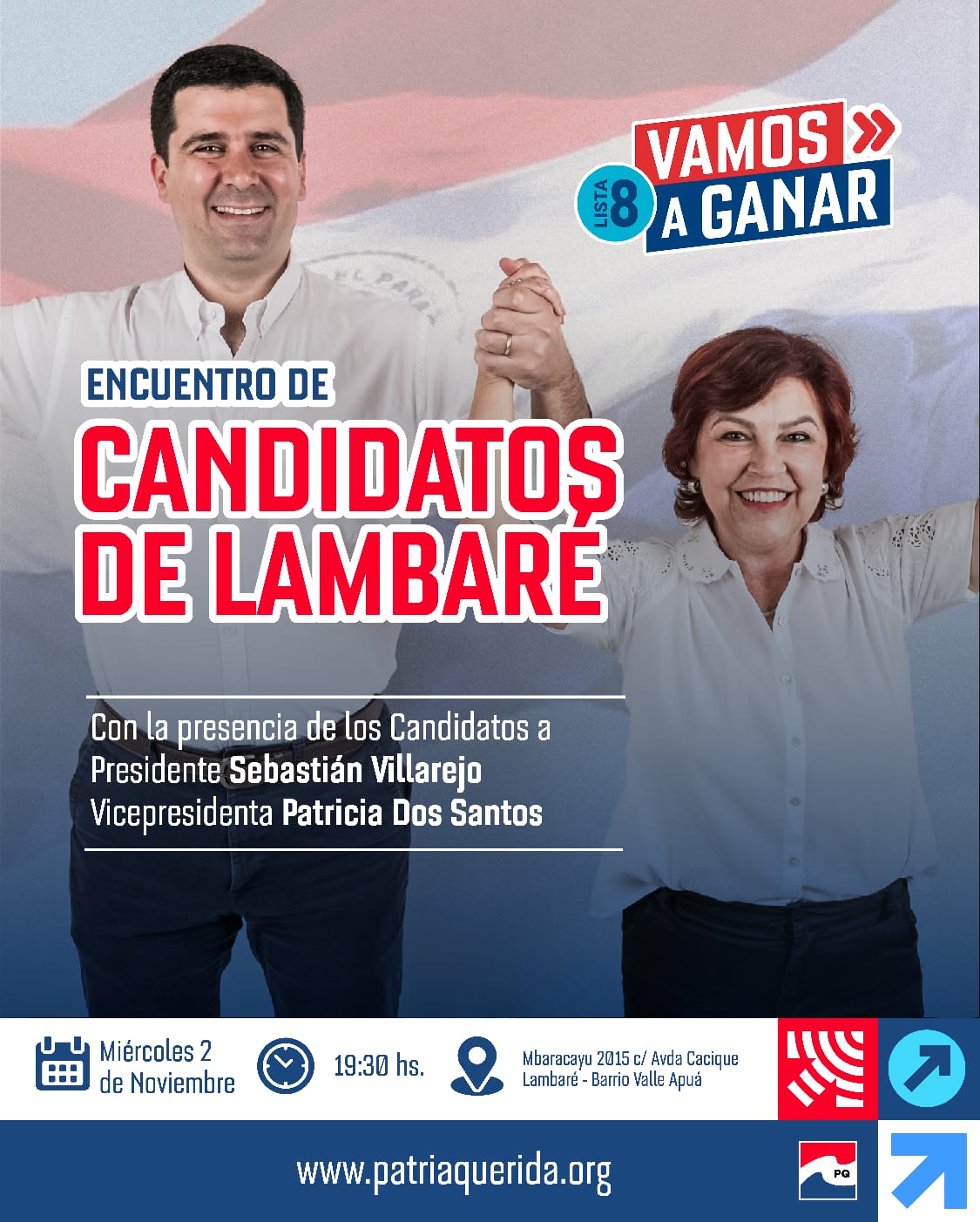 Imagen con detalles del evento Encuentro en Lambaré