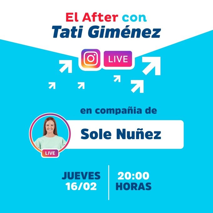 Imagen con detalles del evento Live Tati Gimenez con Sole