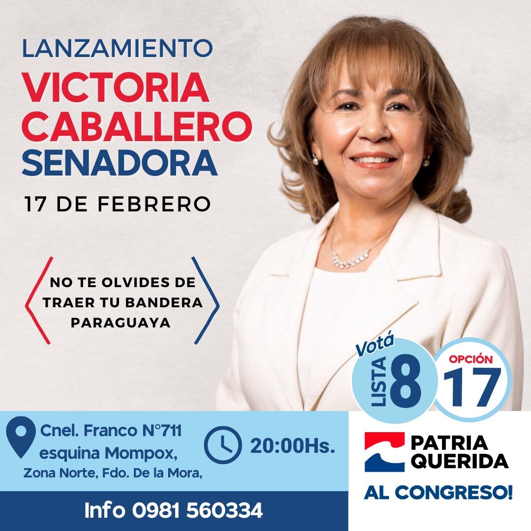 Imagen con detalles del evento Lanzamiento de Candidatura